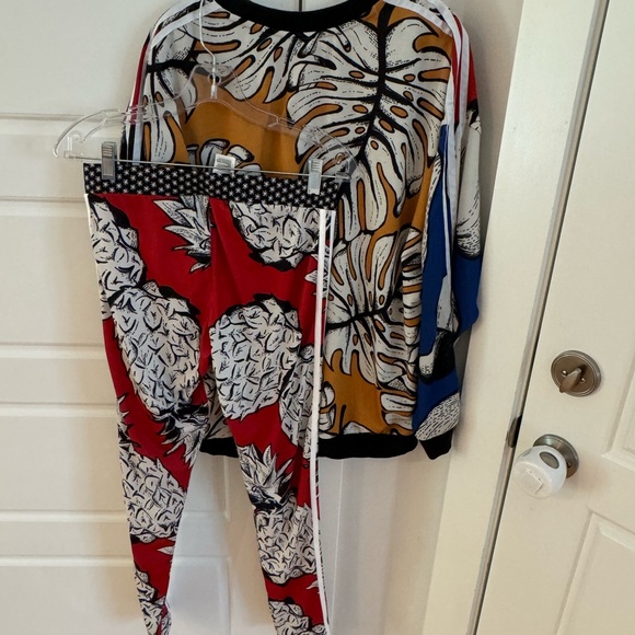 Adidas Farm Rio Pineapple Print Set Size M - Picture 7 of 7